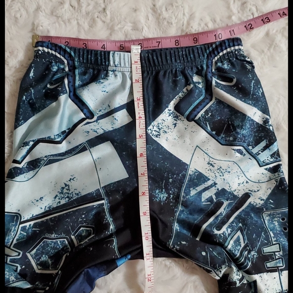 Steampunk Graphic print mechanical cyberpunk look leggings OS fits to 10 comfy - Picture 5 of 11